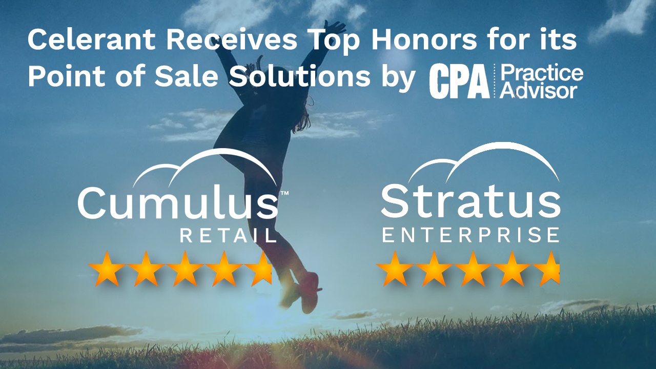 2020 - Celerant Receives Top Honors for its POS Solutions by CPA Practice Advisor