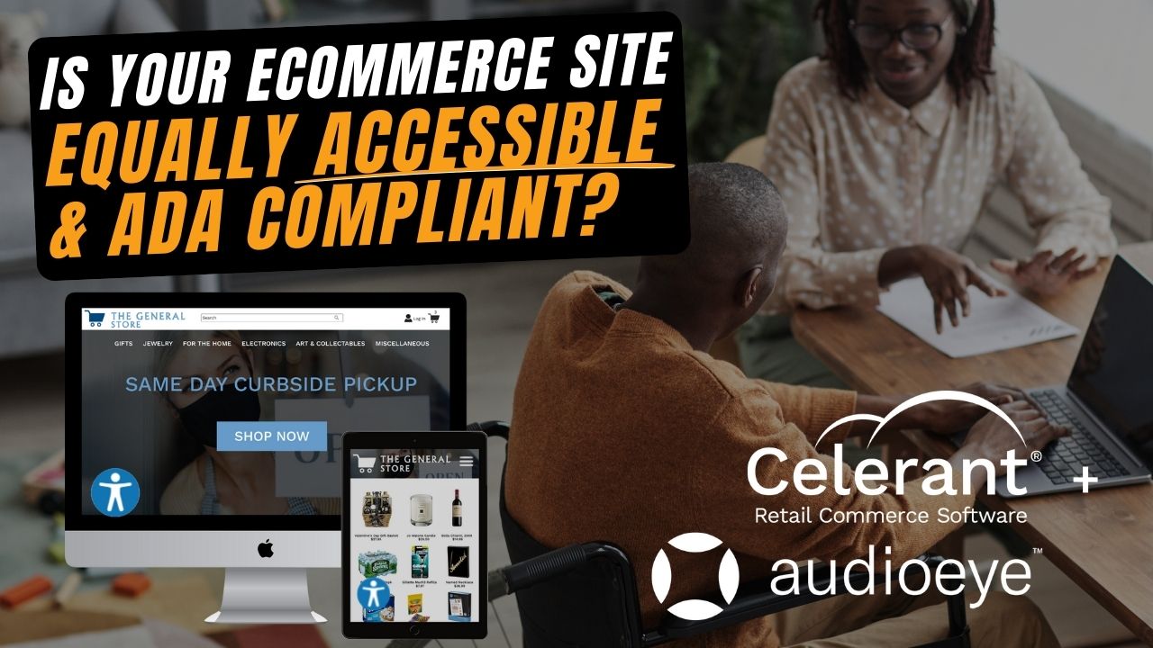 AudioEye Integrates with Celerant eCommerce
