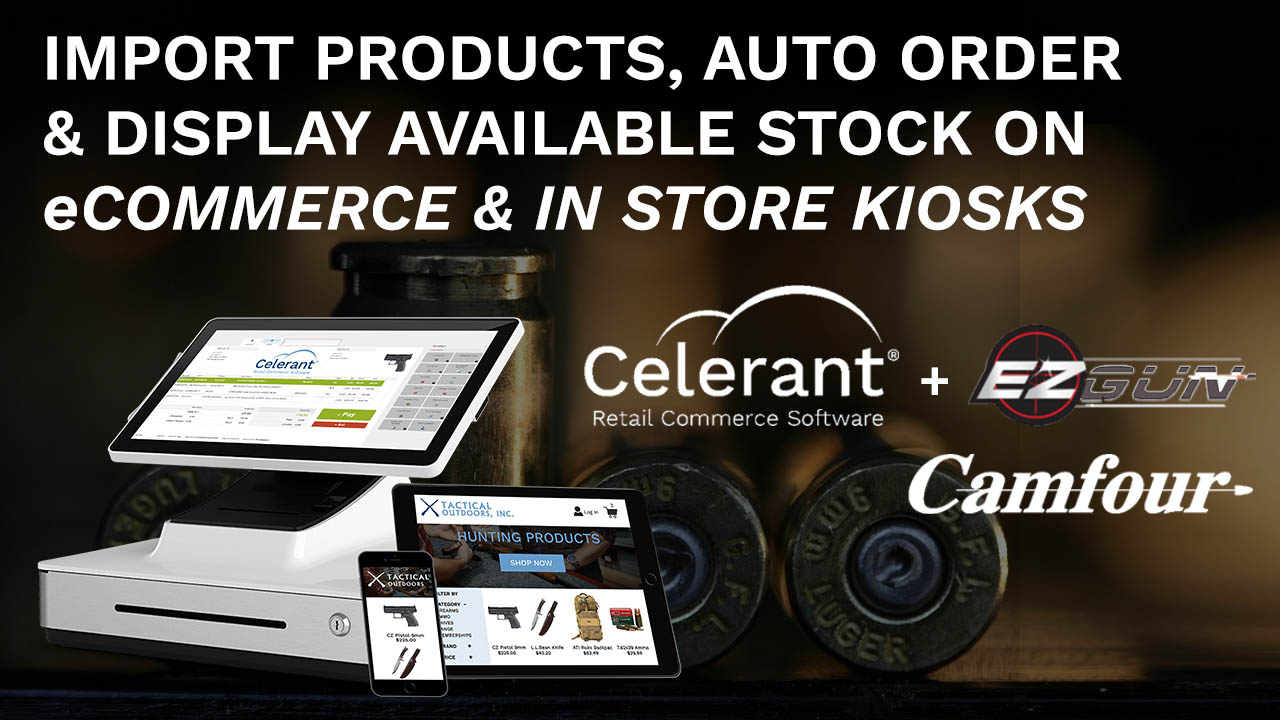 Camfour & Celerant's FFL Point of Sale & eCommerce