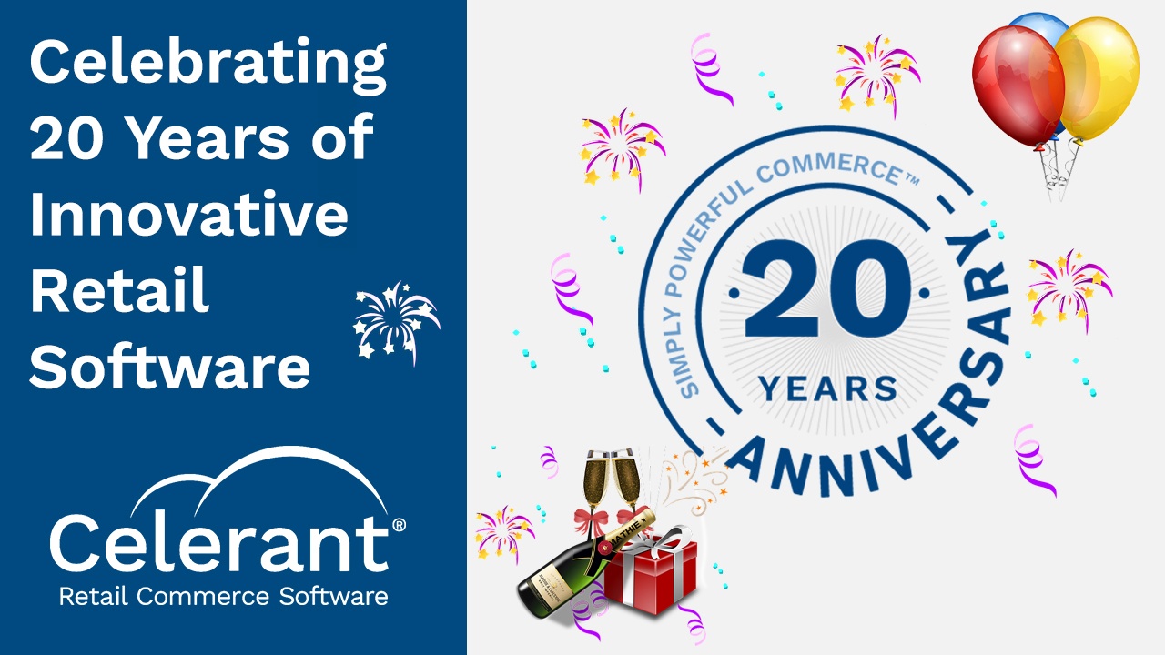 Celerant Technology Celebrates 20th Anniversary