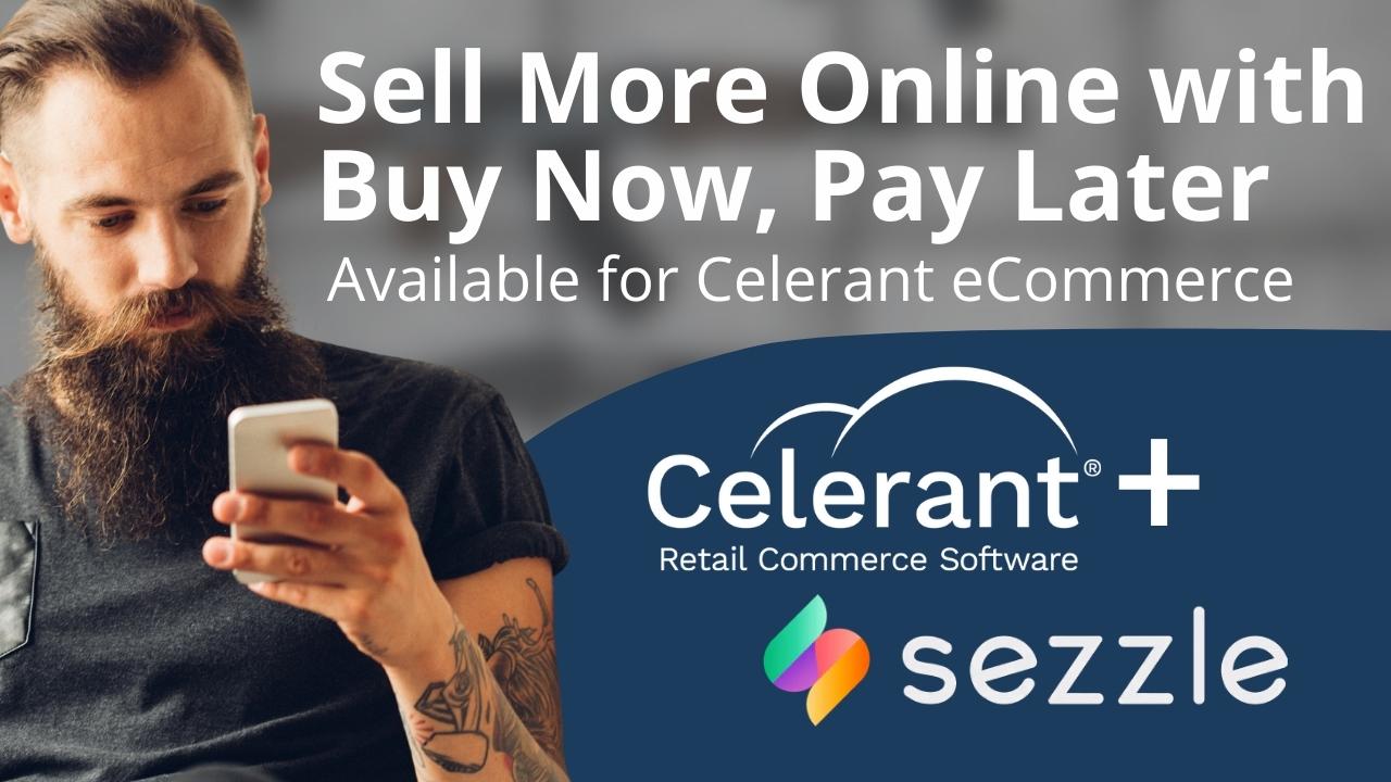 Celerant eCommerce Integrates with Sezzle