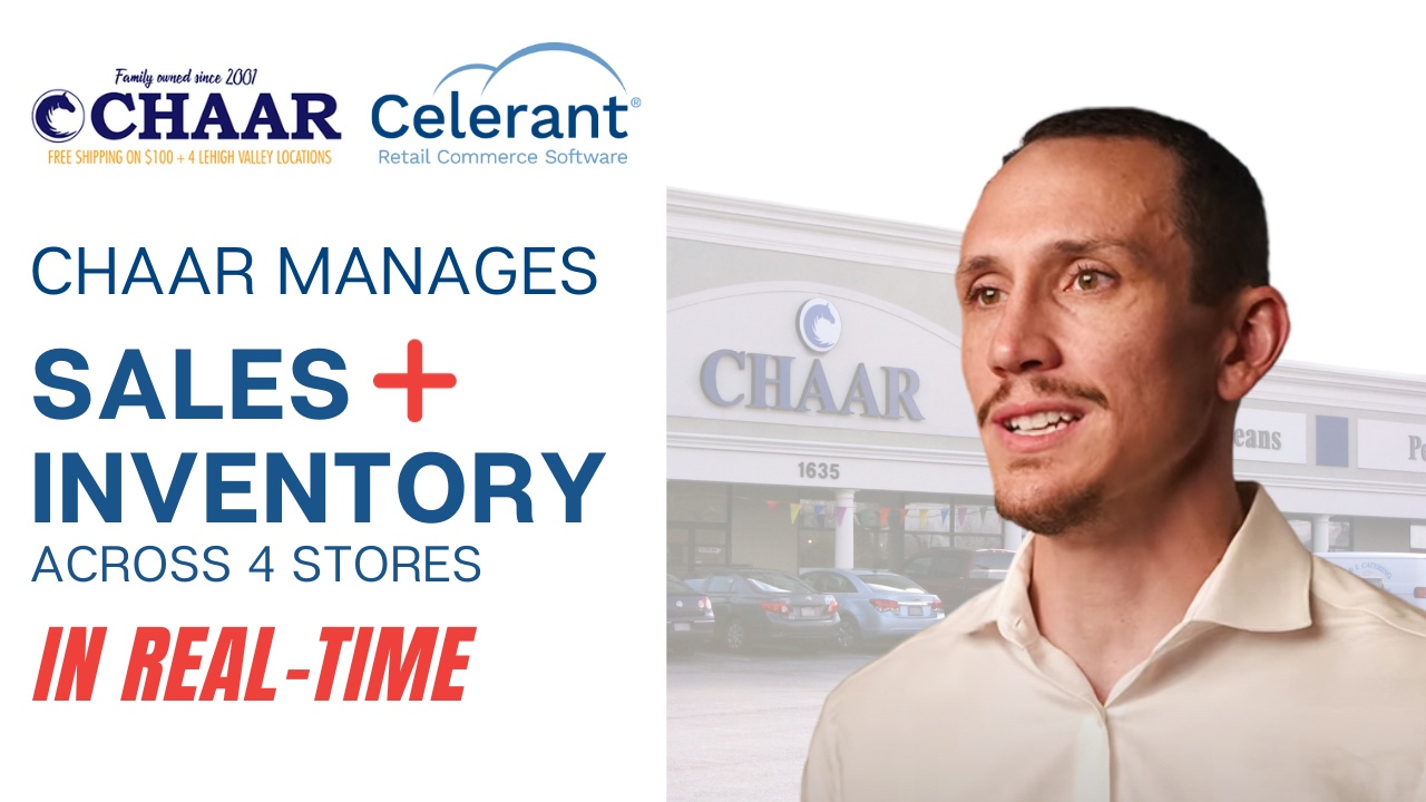 Chaar manages inventory and sales across 4 stores in real-time