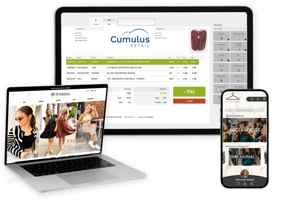 Cumulus Retail running for Trinkets