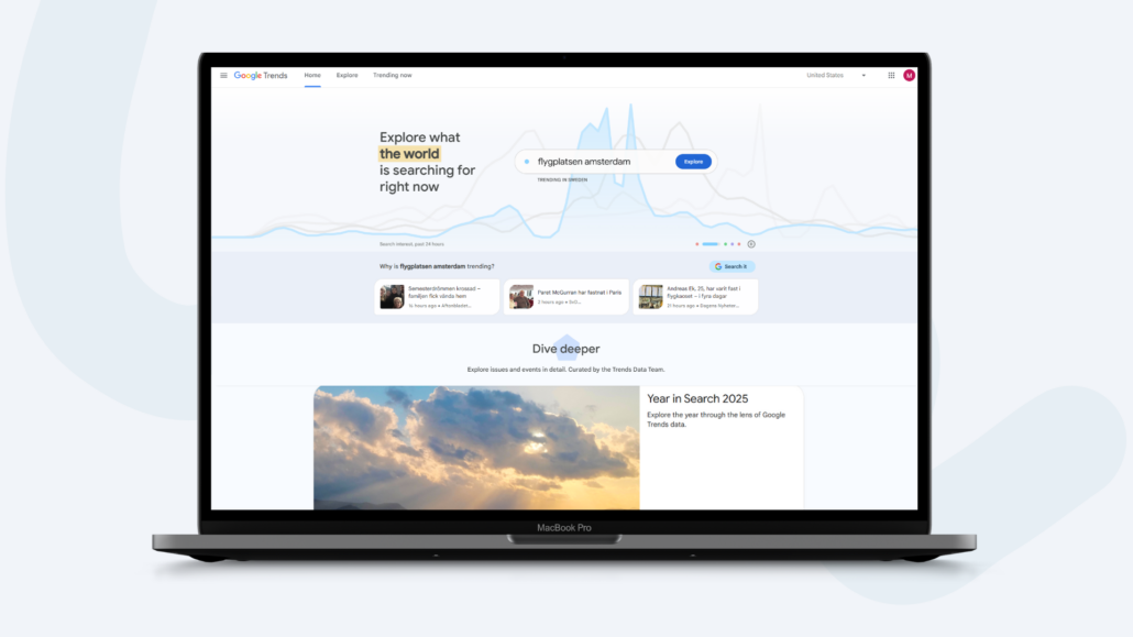 Google Trends Understanding Overall Vertical and Product Demand