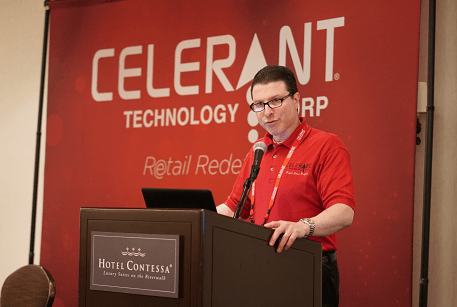 Ian Goldman speaks at the 2017 client conference