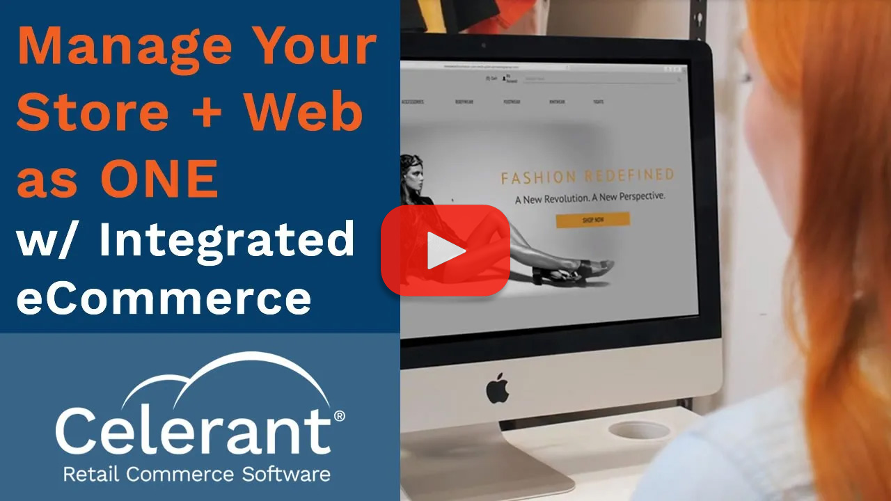 Manage your Store and Web as ONE with Integrated eCommerce
