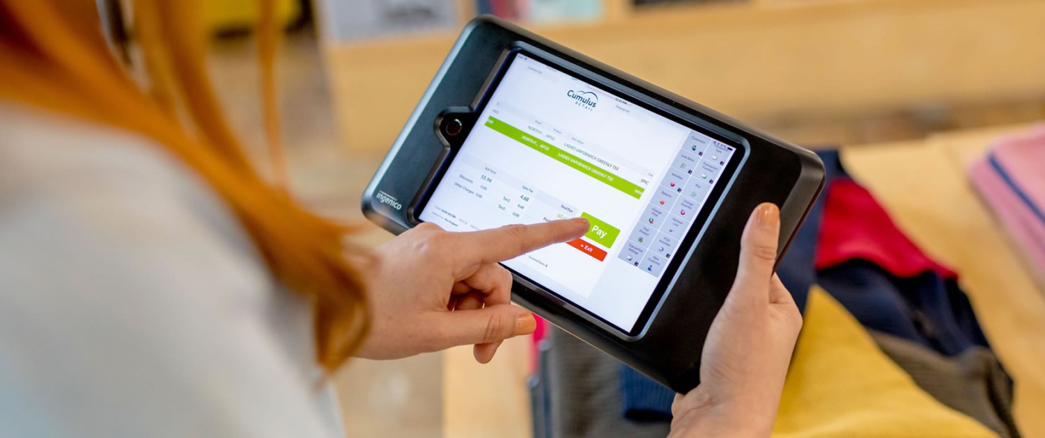 Mobile Point of Sale In Use