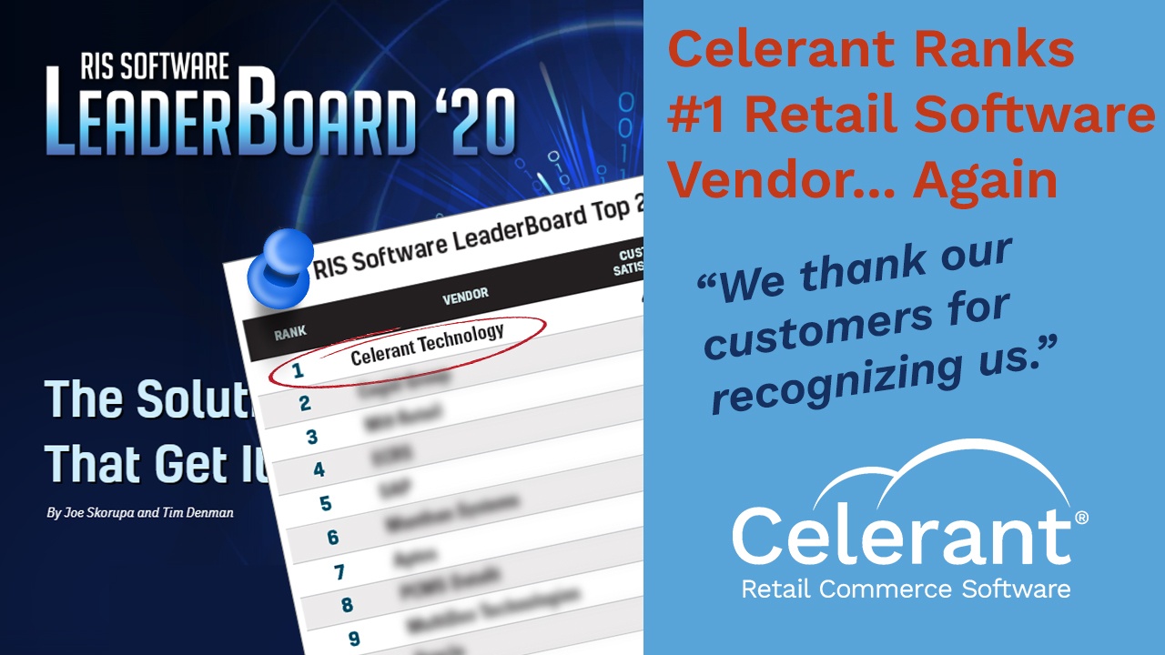 RIS LeaderBoard 2020 recognizes Celerant on the leading