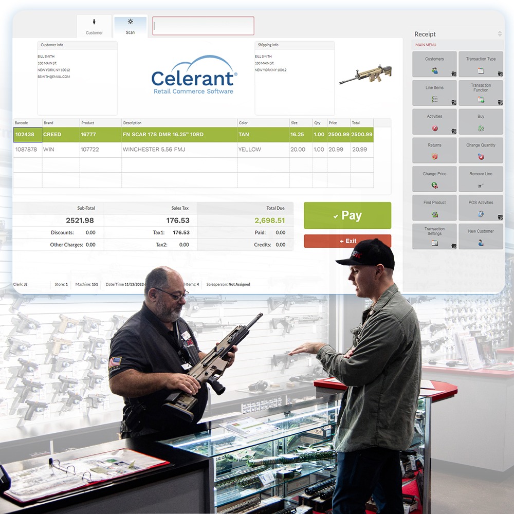 Serve Customers Fast, While Automating your Gun Shop