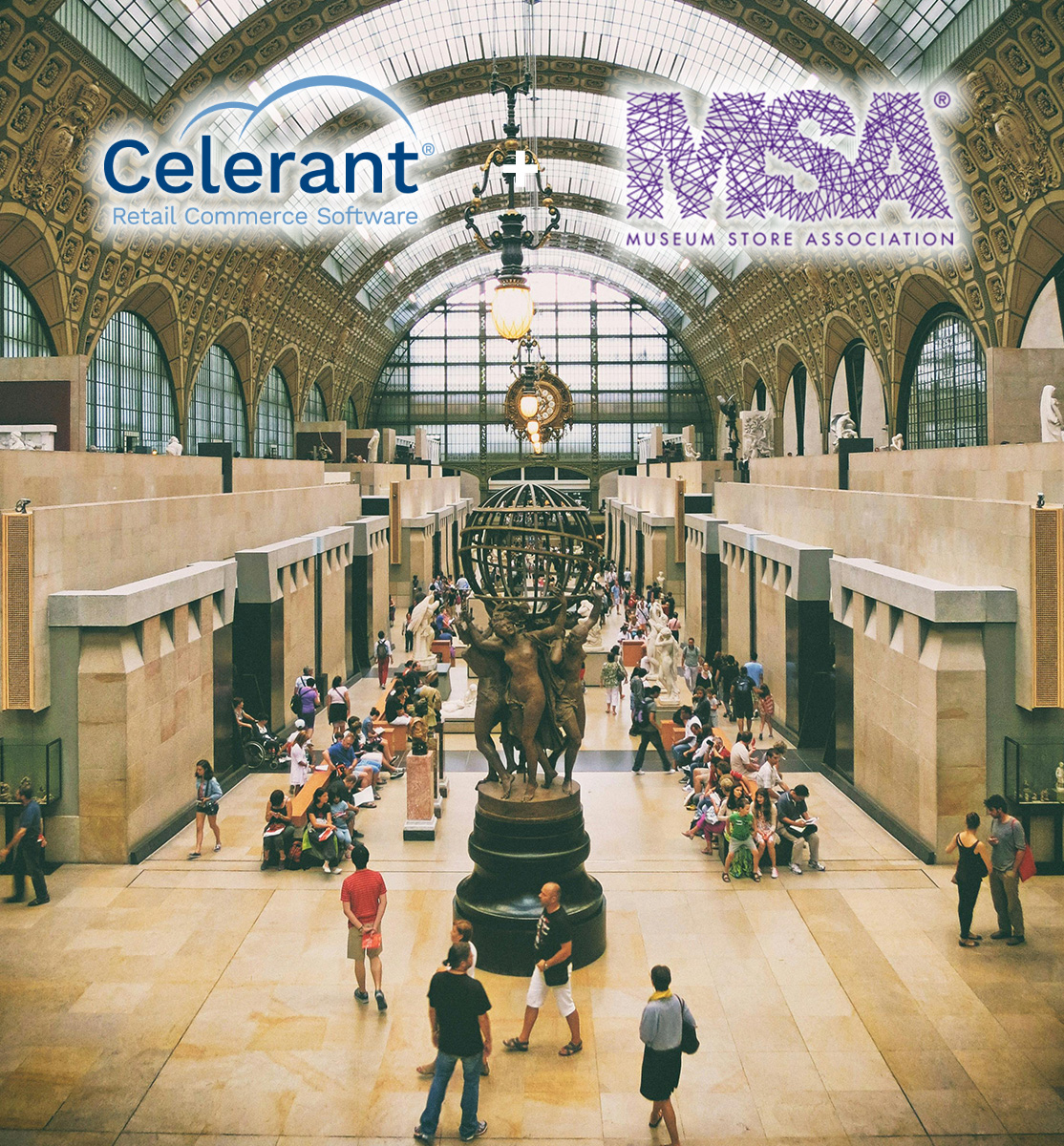 Celerant and the MSA, overlaid on a museum