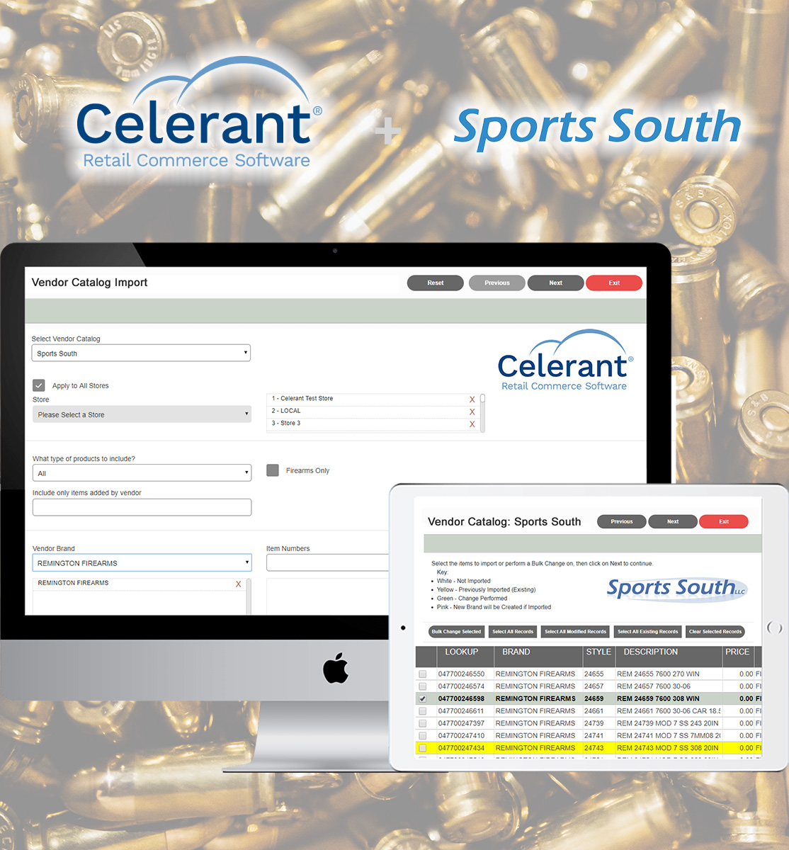 Celerant and Sports South