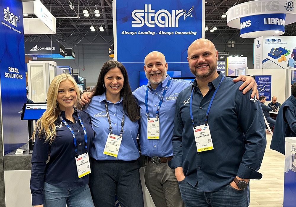 Celerant and Star Micronics at NRF 2024 Celerant and Star Micronics at NRF 2024