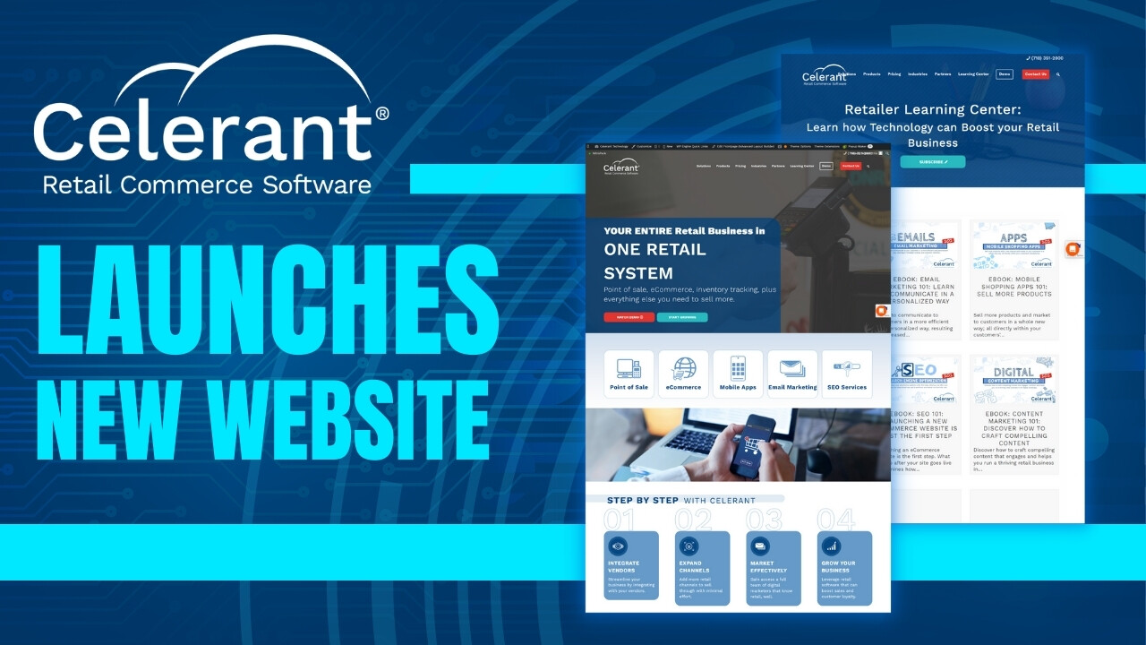 Celerant launches new website to enhance user experience