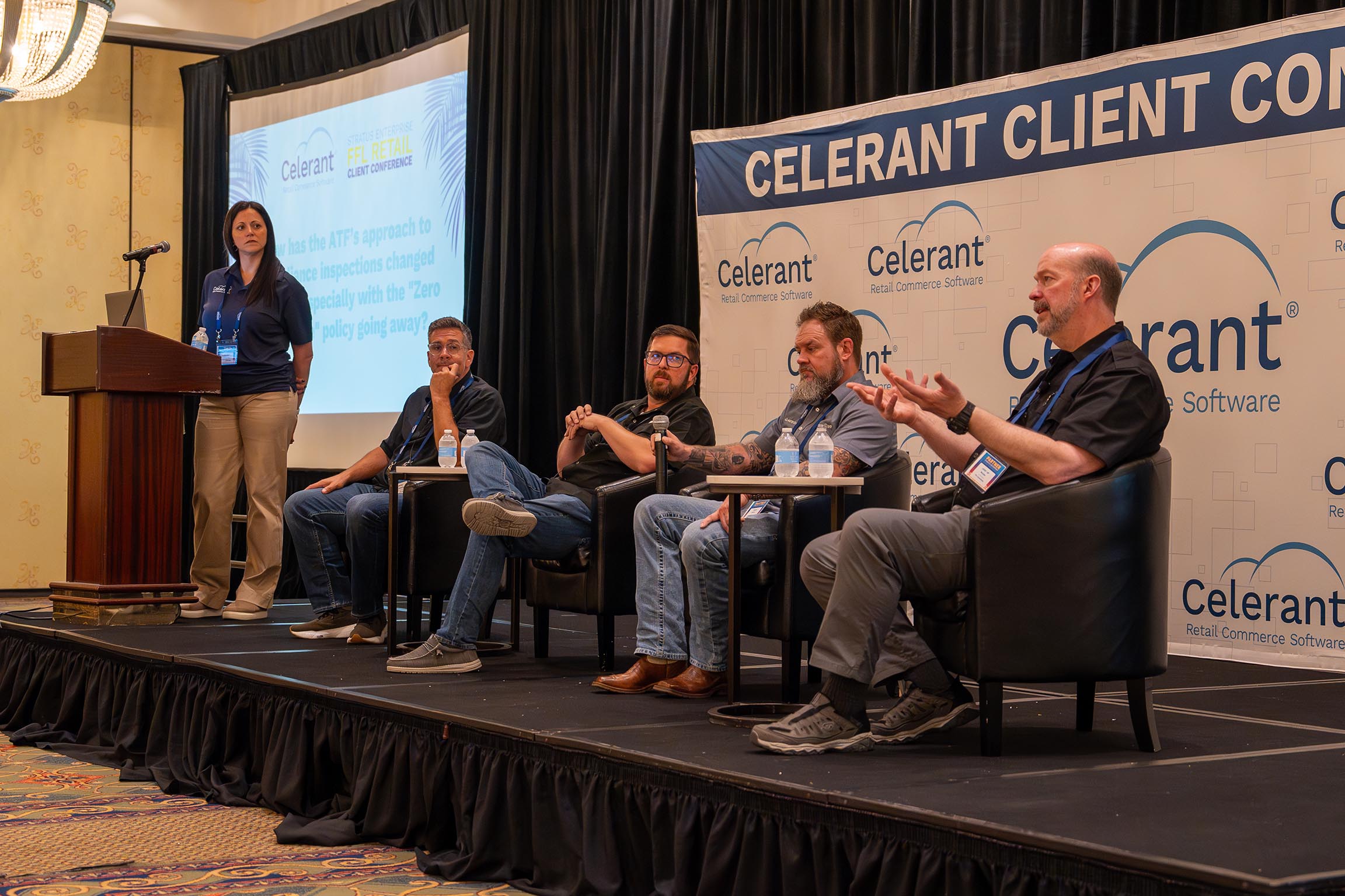 Firearms panel at the 2025 FFL Client Conference