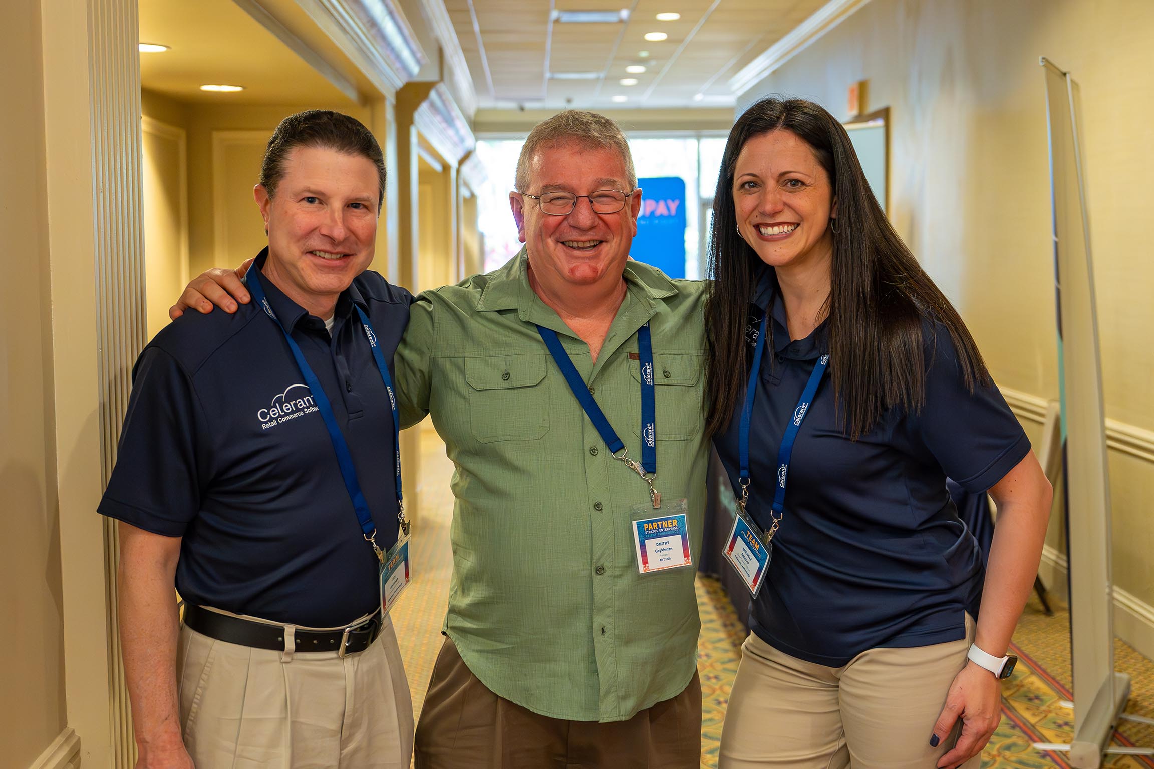 Dmitry Goykhman and Celerant leadership at the 2025 FFL Client Conference