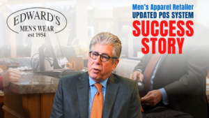 Edward's Men's Wear retail software success story