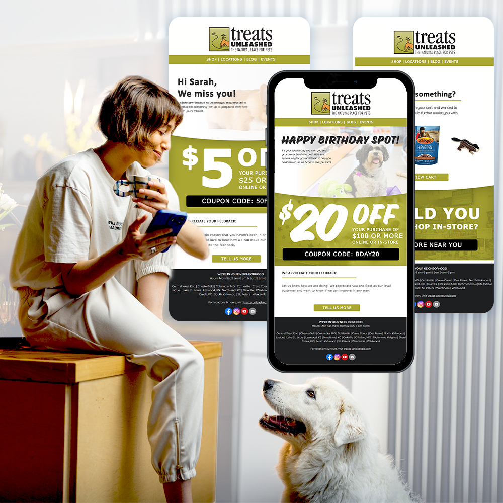 Email marketing for pet shops