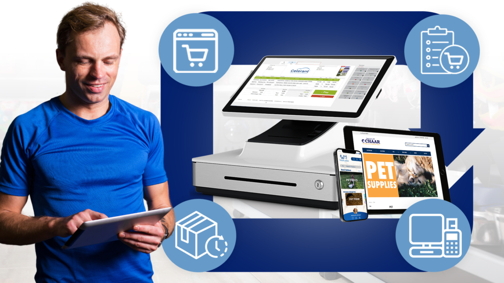 Fully-integrated omnichannel retail system