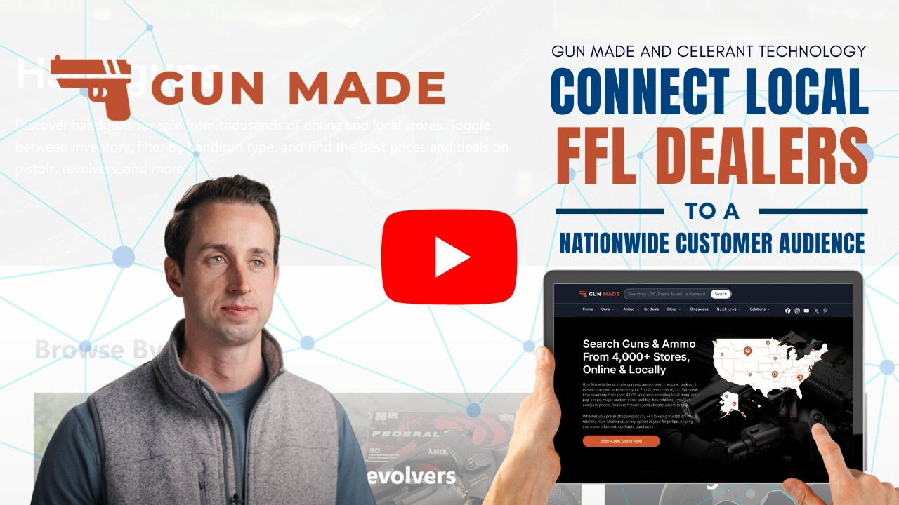 Gun Made⁩ and ⁨Celerant Connect Local FFL Dealers to a Nationwide Audience