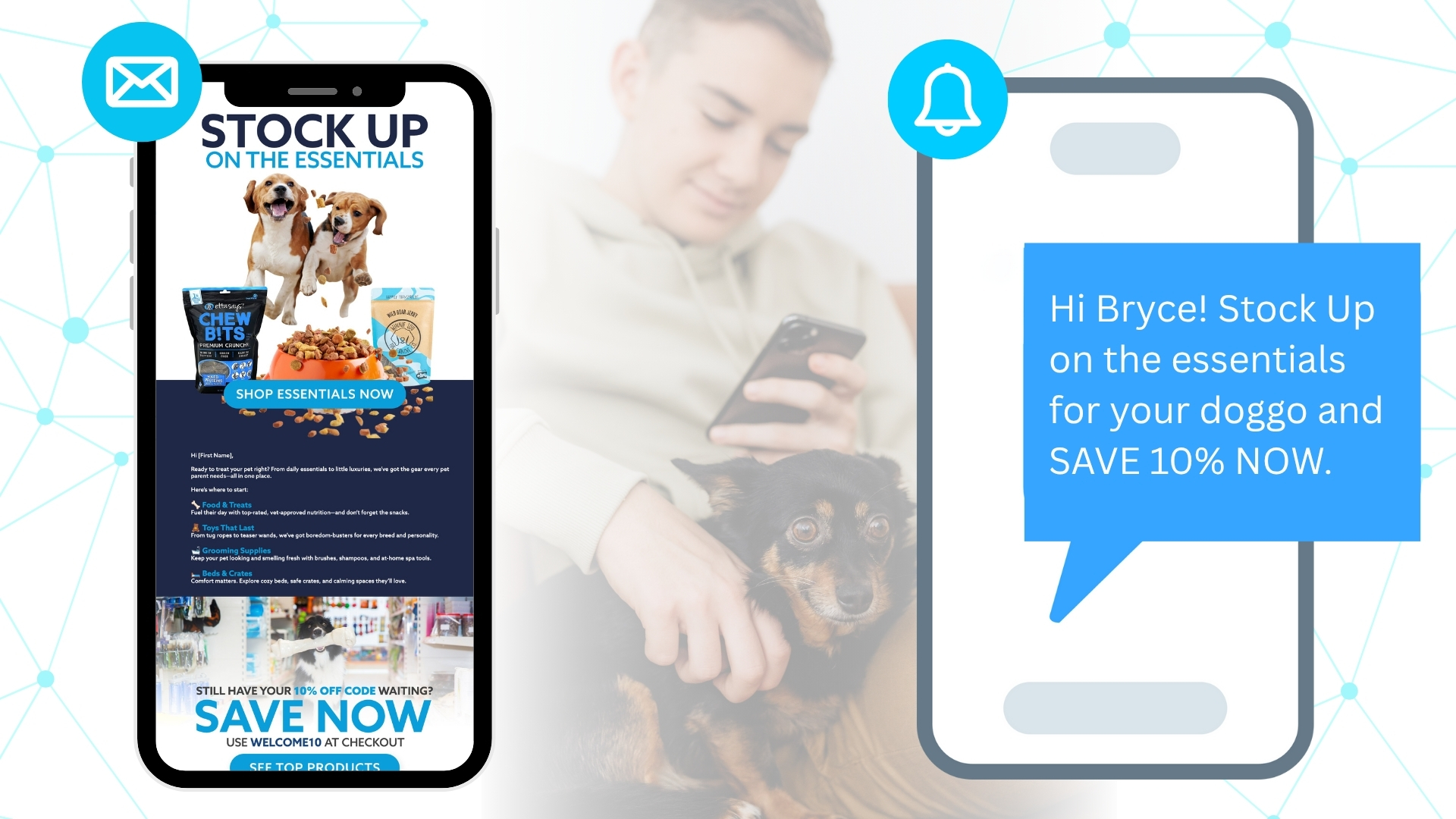 Integrated Marketing Email and SMS