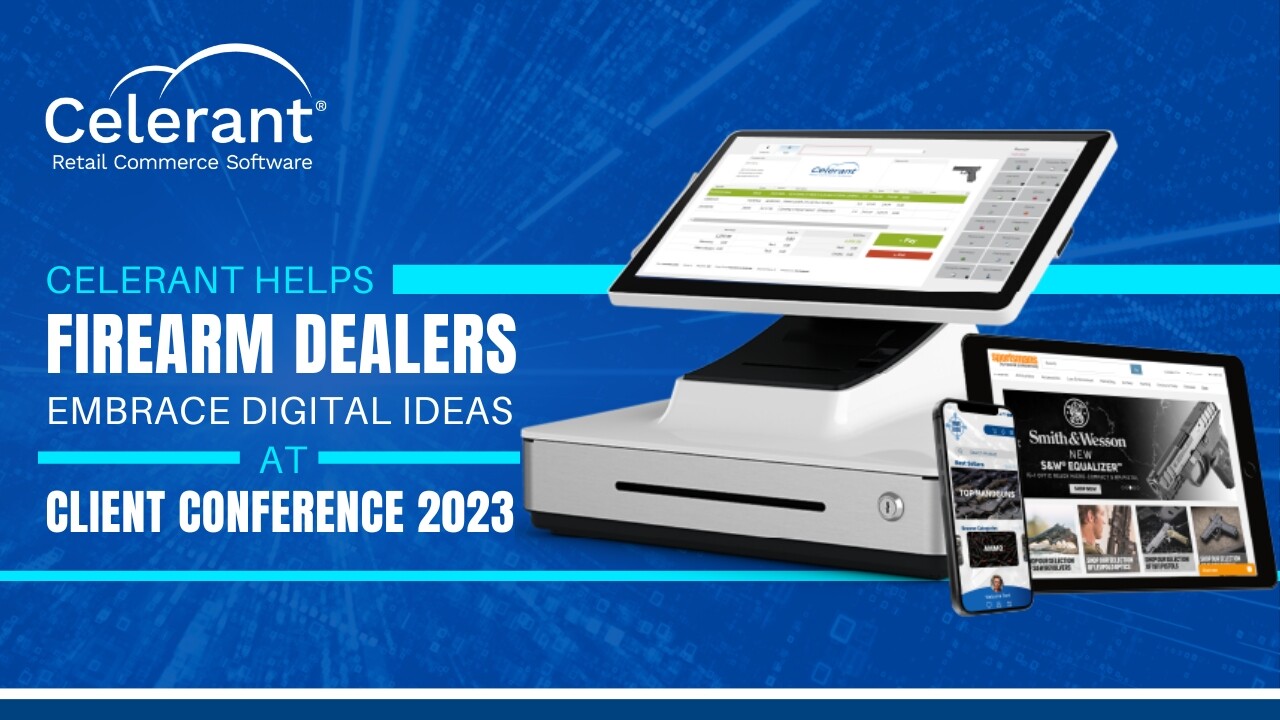 Register with Celerant point of sale software