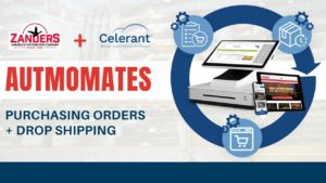 Point of sale screen demonstrating the automation process