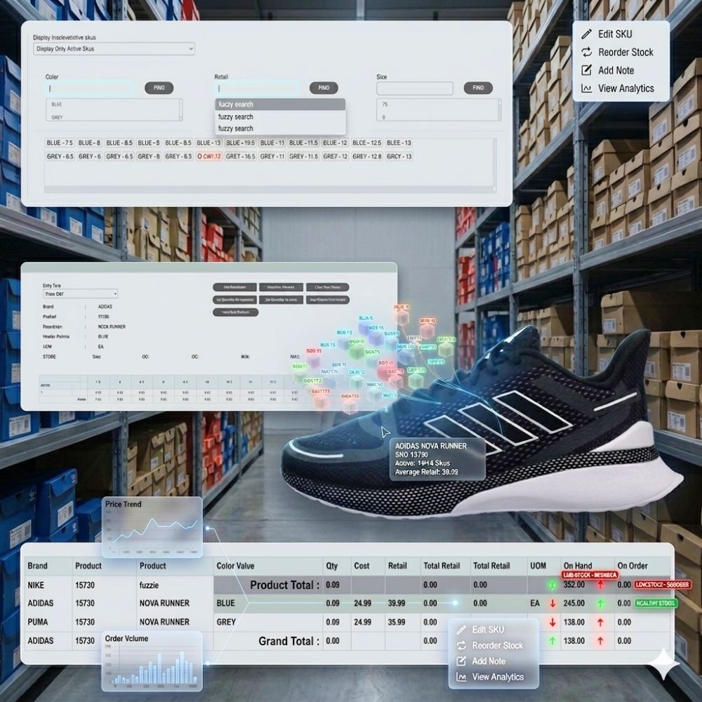 Manage Product Variants with a 3D Inventory Matrix