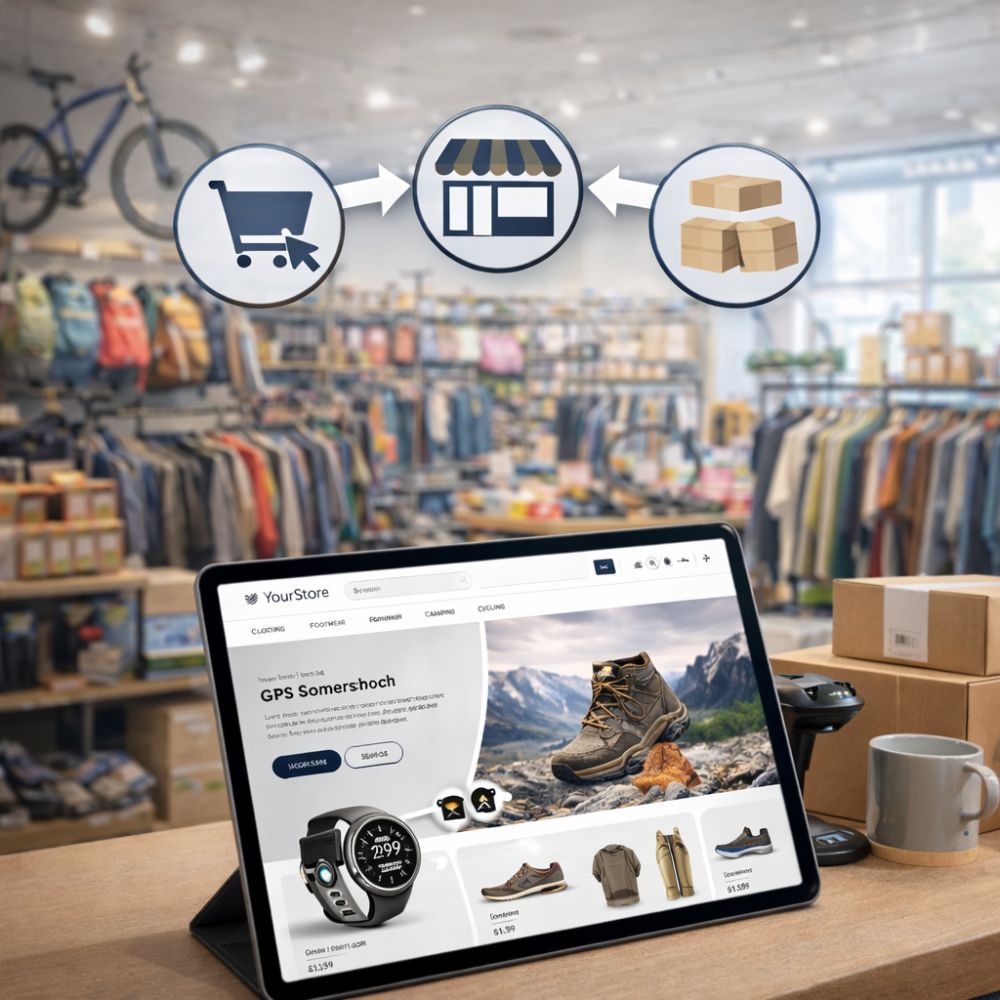 Manage Your eCommerce Website and Store as One