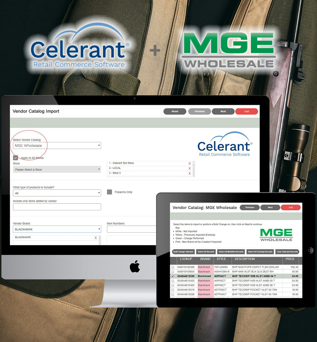 MGE's Integration with Celerant