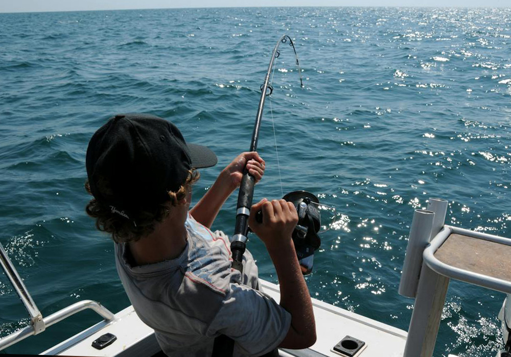 Ocean fishing