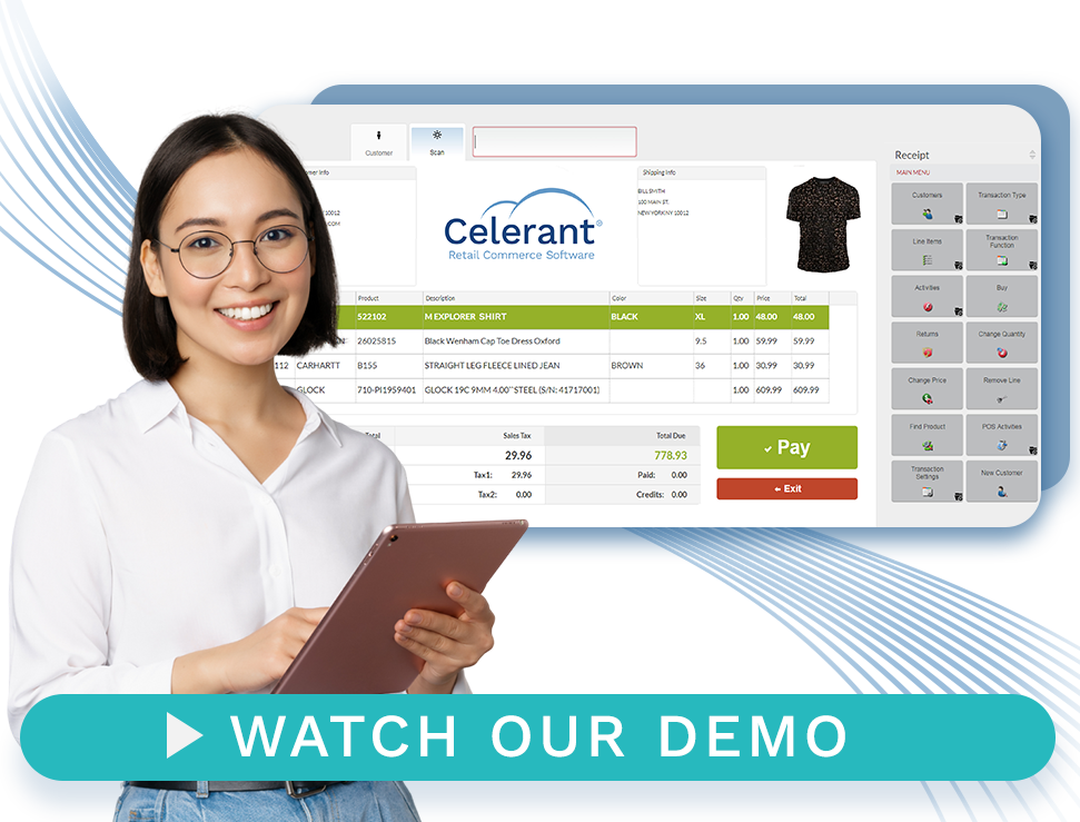 Retail Software Demo - Light Panel