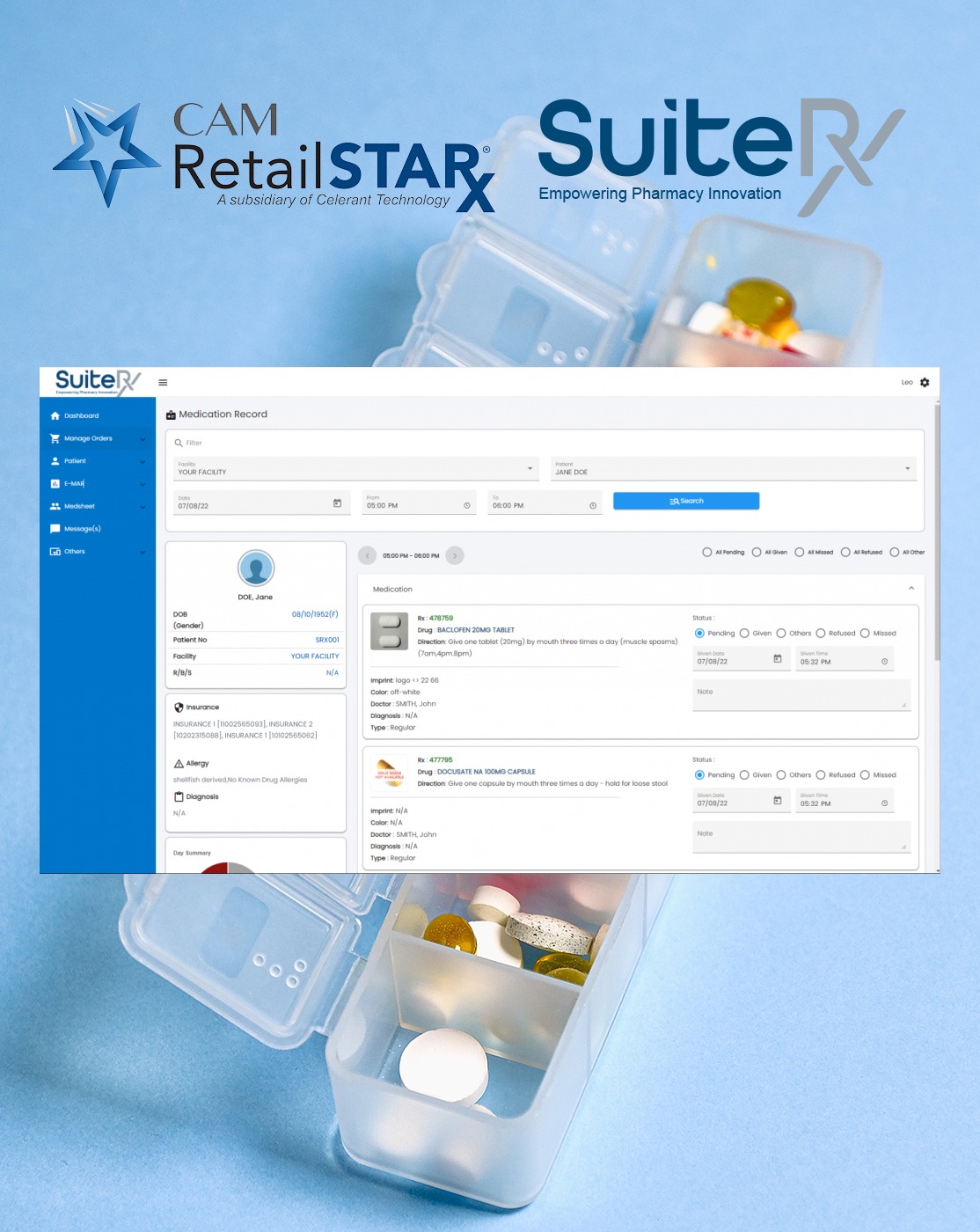 RetailSTARx and SuiteRx