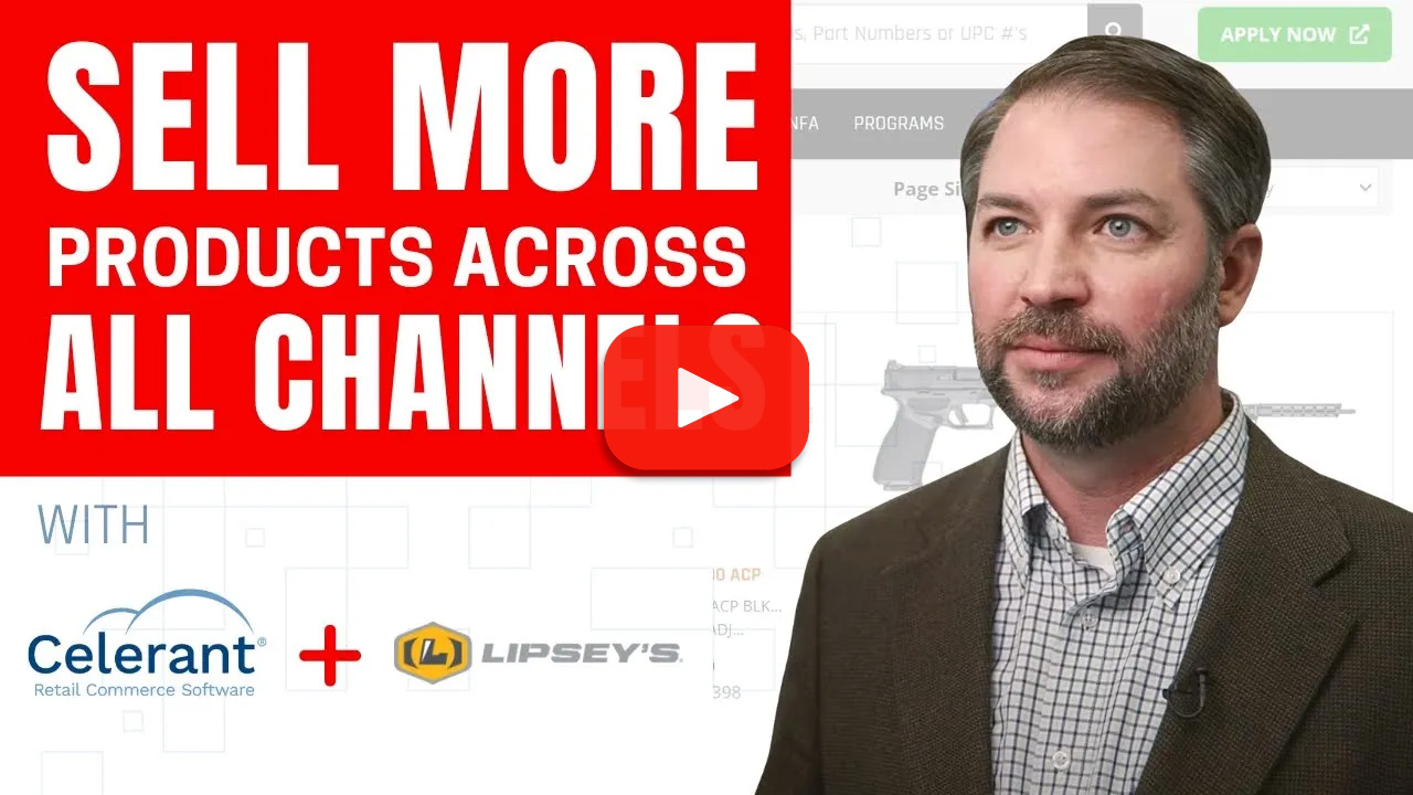 Sell More with Lipsey's and Celerant's FFL Retail Software