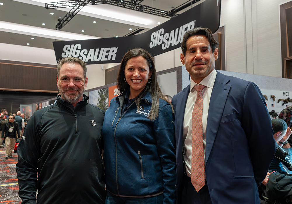 SIG SAUER and Celerant at SHOT Show