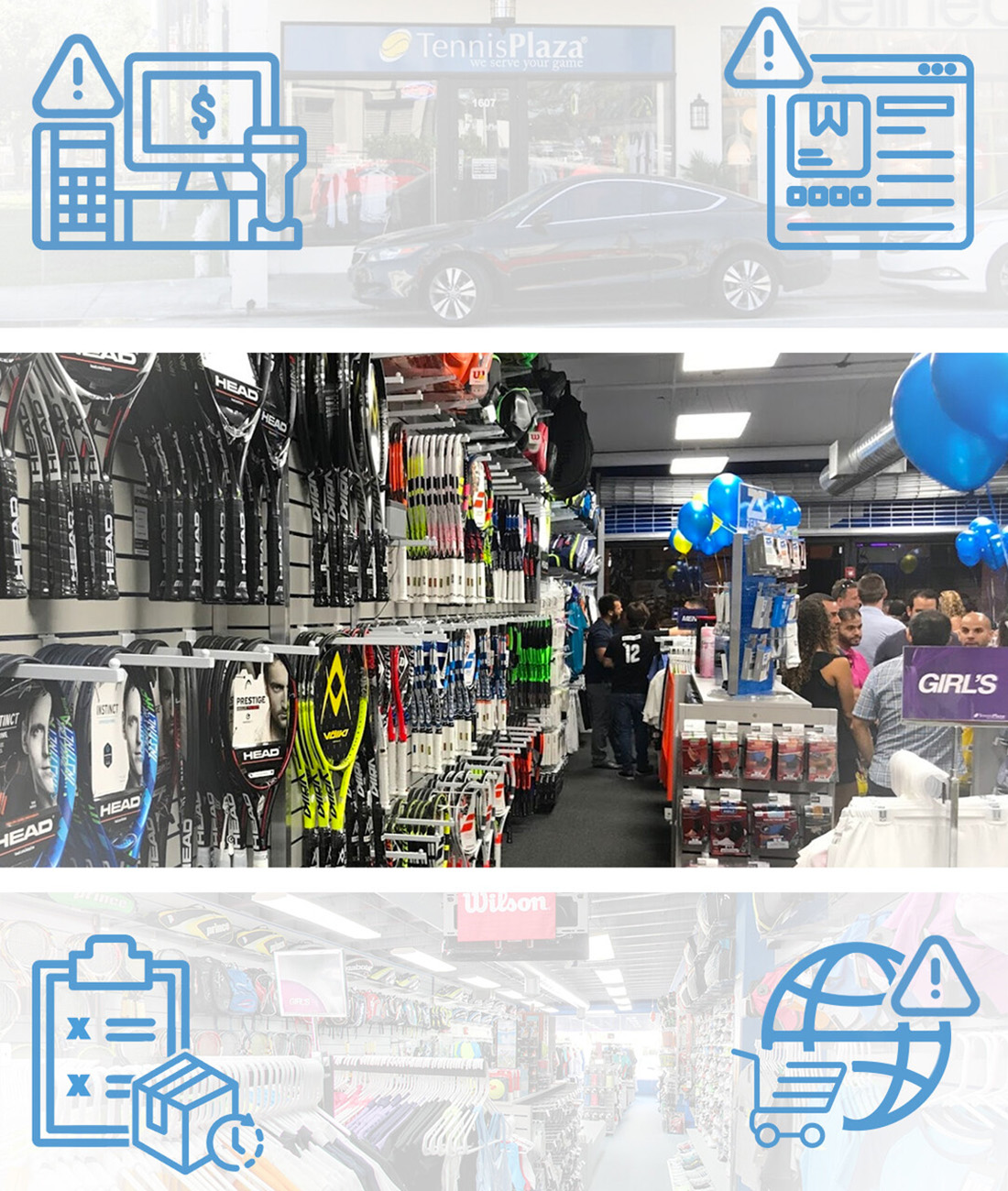 Tennis Plaza Retail Success Story Challenges