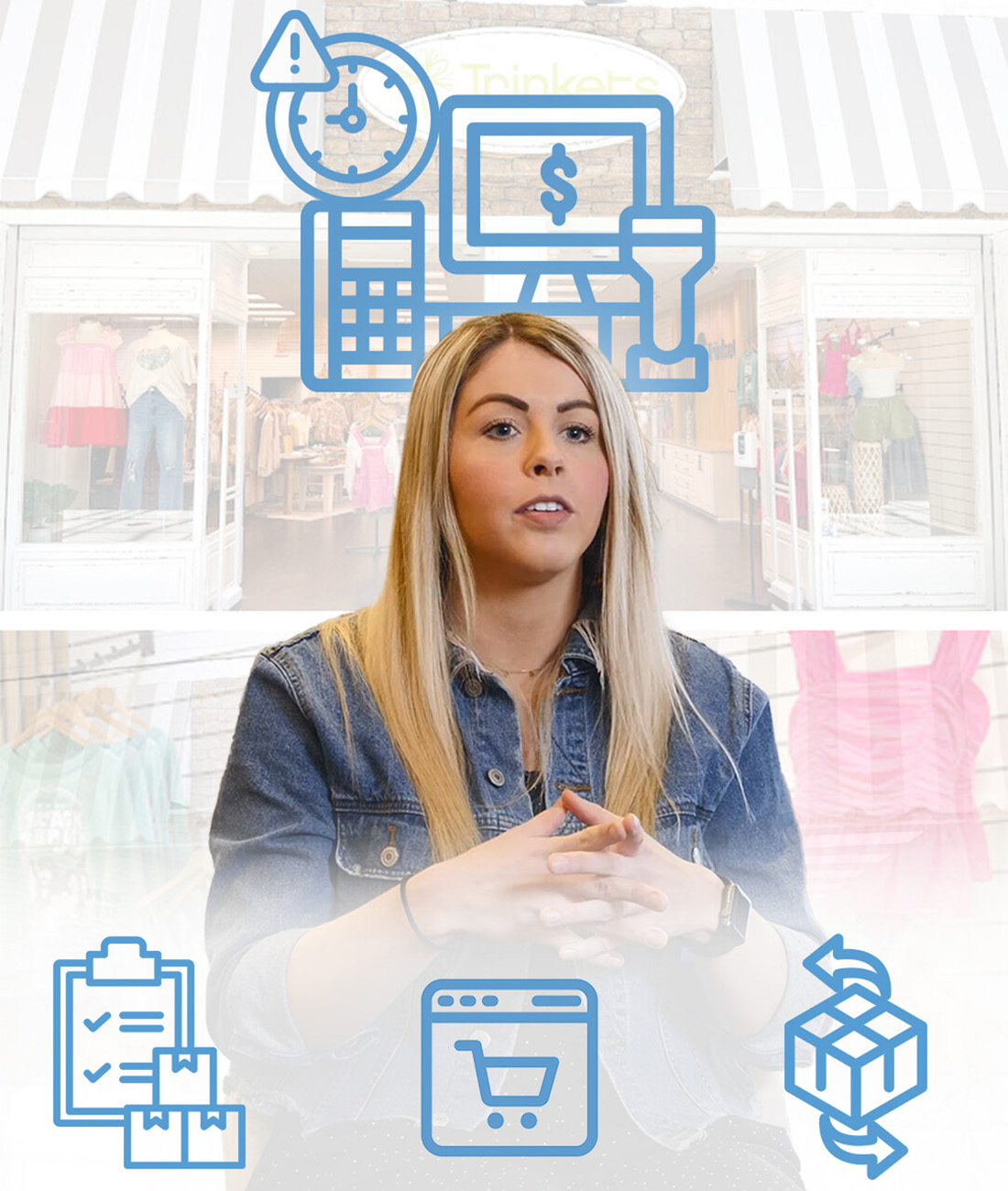 Trinkets Boutique success story apparel retail challenges
