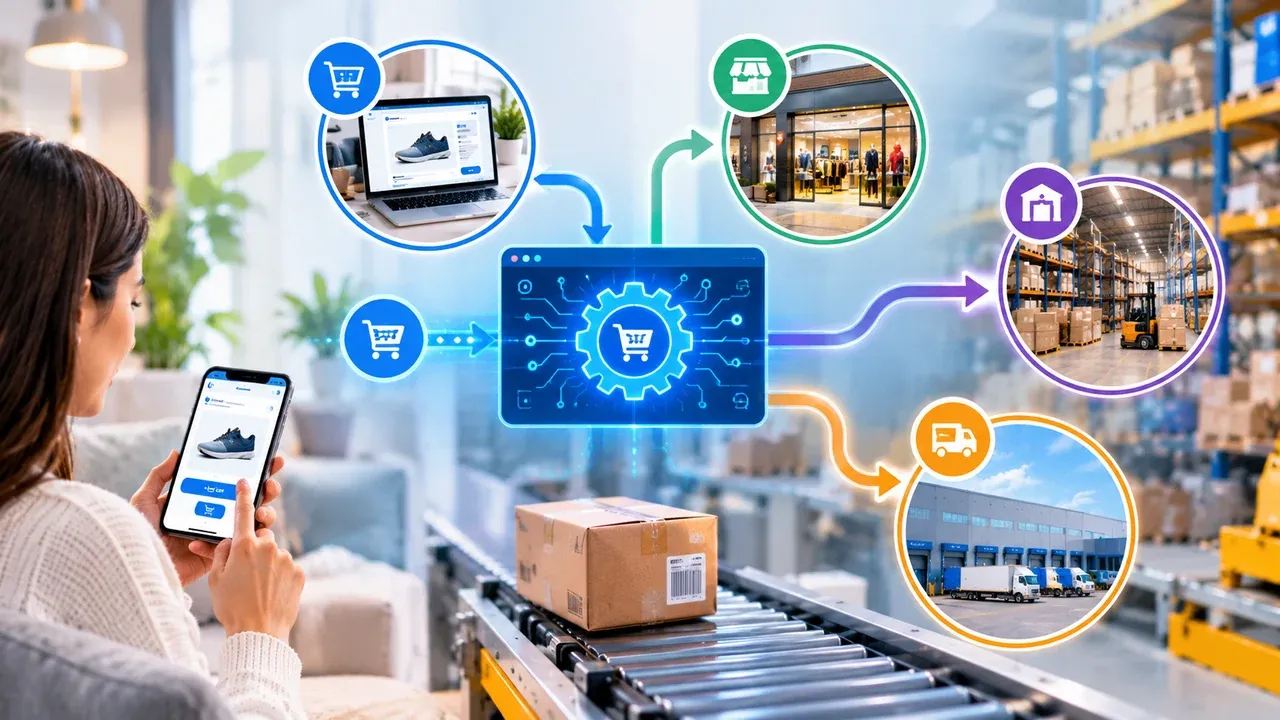 what is automated order routing in omnichannel retail