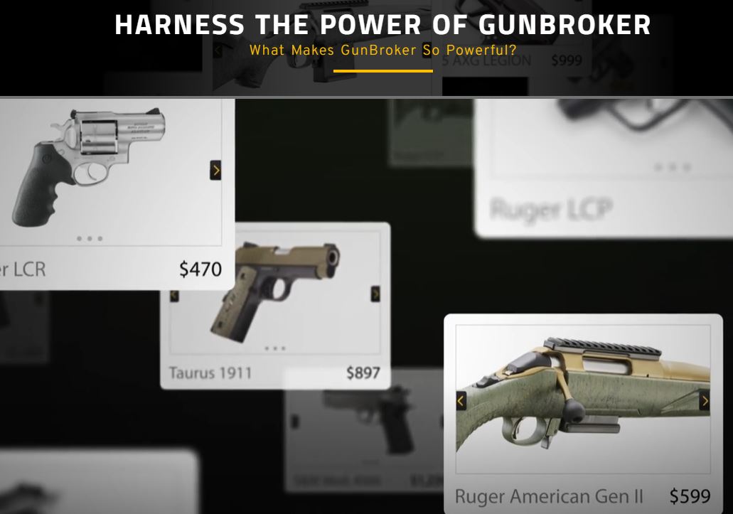 What makes Gun Broker so powerful?