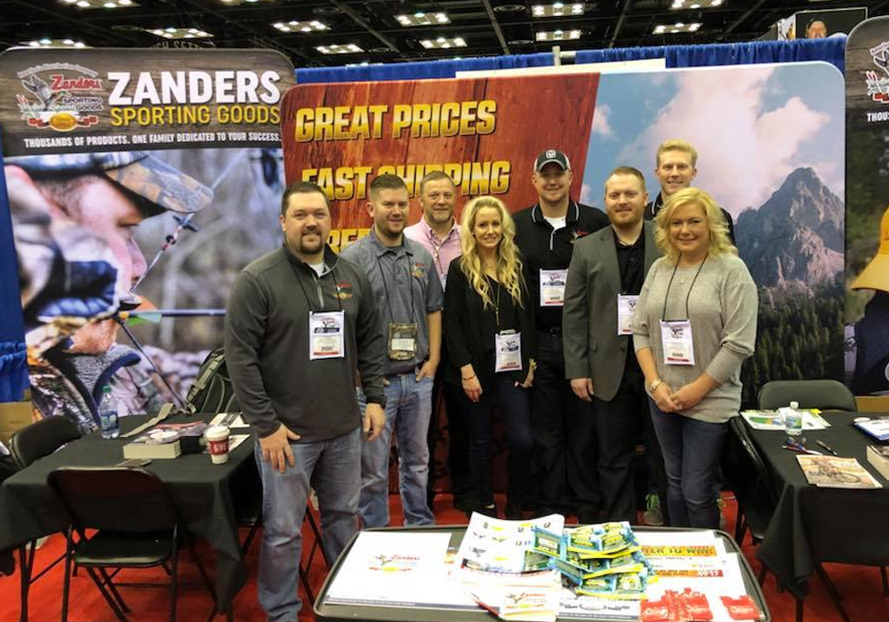 Zanders Trade Show booth